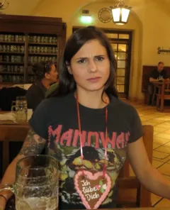 At the famous Haufbrauhaus in Munich, Germany