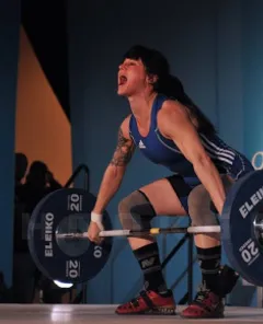 Lifting heavy shit on a stage at the Arnold in Columbus, OH